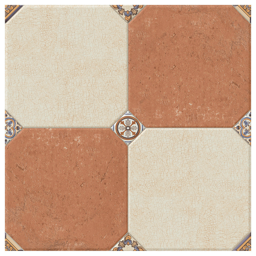 Manises Porcelain Floor and Wall Tile, White