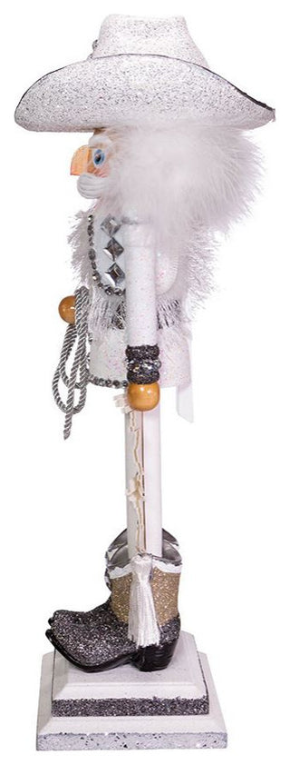 Kurt Adler 19" Hollywood Rhinestone Cowboy Nutcracker