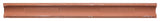 Santorini Torello Blanco Ceramic Wall Trim