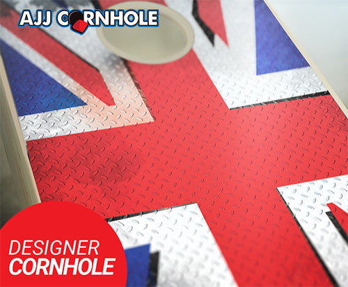 British Punk Flag Cornhole Set