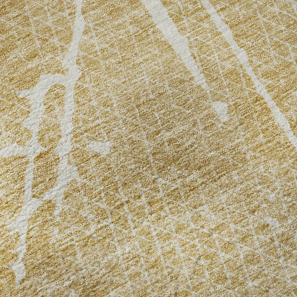 Premium Machine Washable Mayfield AMF628 Beige 5' x 7'6" Rug