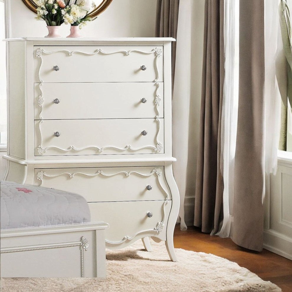 ACME Edalene Chest, Pearl White