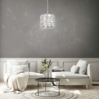Perrene 3-Light Chandelier, Chrome
