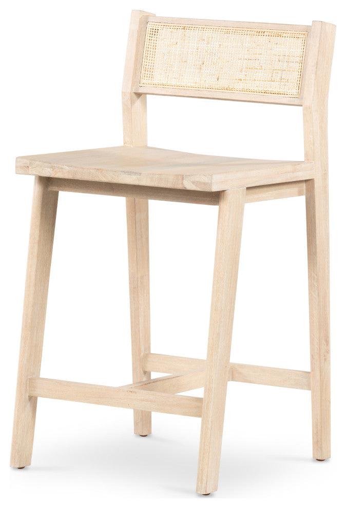 Clarita Stool-White Mango-Counter