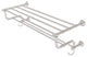 Carolina 36" Towel Shelf with Double Towel Bar, Satin Nickel