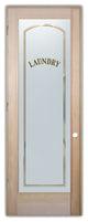 Laundry Door - Classic Arched Capitals - Douglas Fir (stain grade) - 30" x...