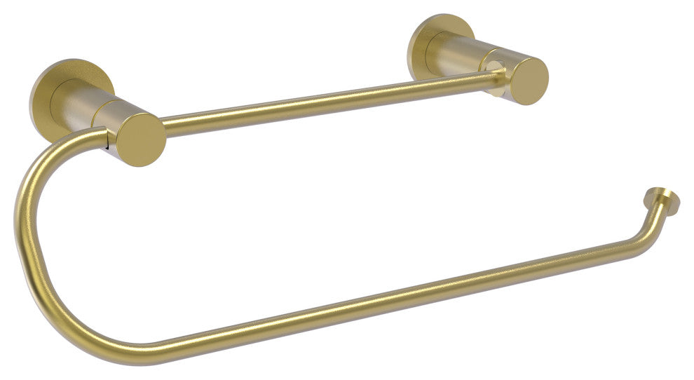 Fresno Wall Mounted Paper Towel Holder, Satin Brass