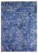 8' 9" X 12' 1" Modern Wool and Silk Handmade Rug Q10320
