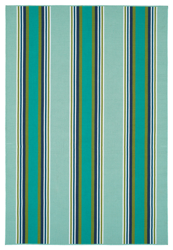 Voavah Seafoam 5' x 7'6" Rectangle Area Rug