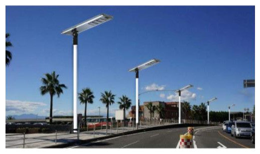 EE800W-SHRC 3rd Gen Solar Hybrid Microgrid LED Street Light Series, 100w