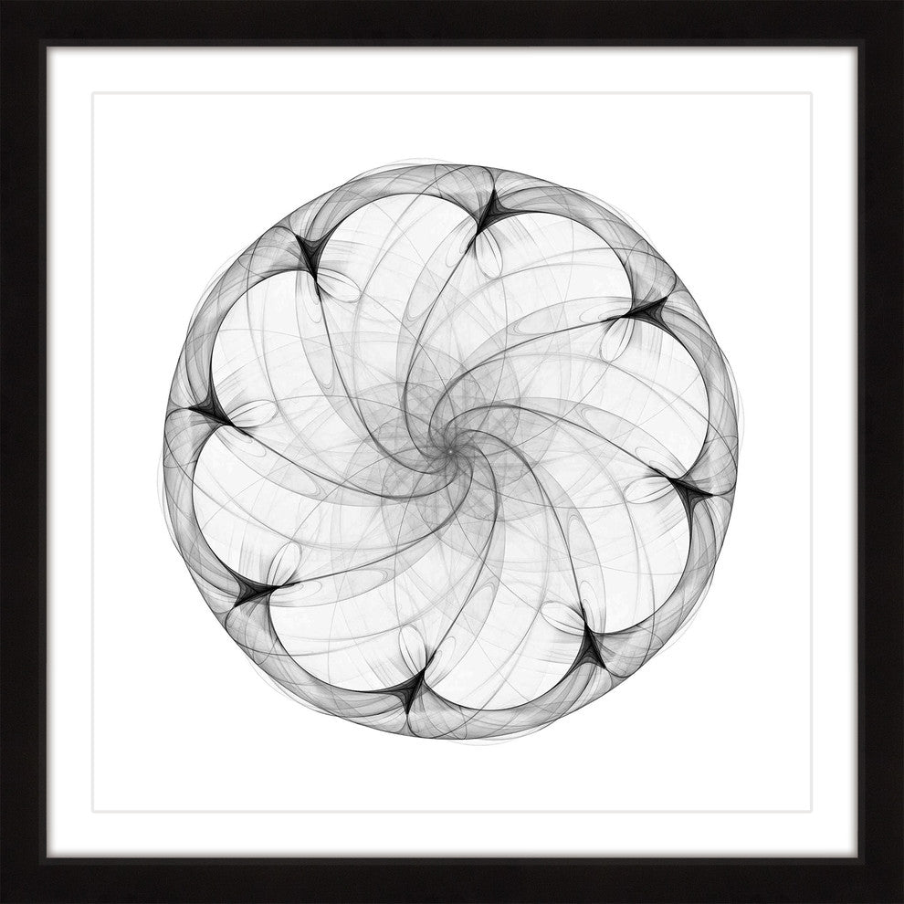 "Flower Contained" Framed Art Print