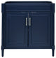 Avanity Bristol 36 in. Vanity Only in Navy Blue