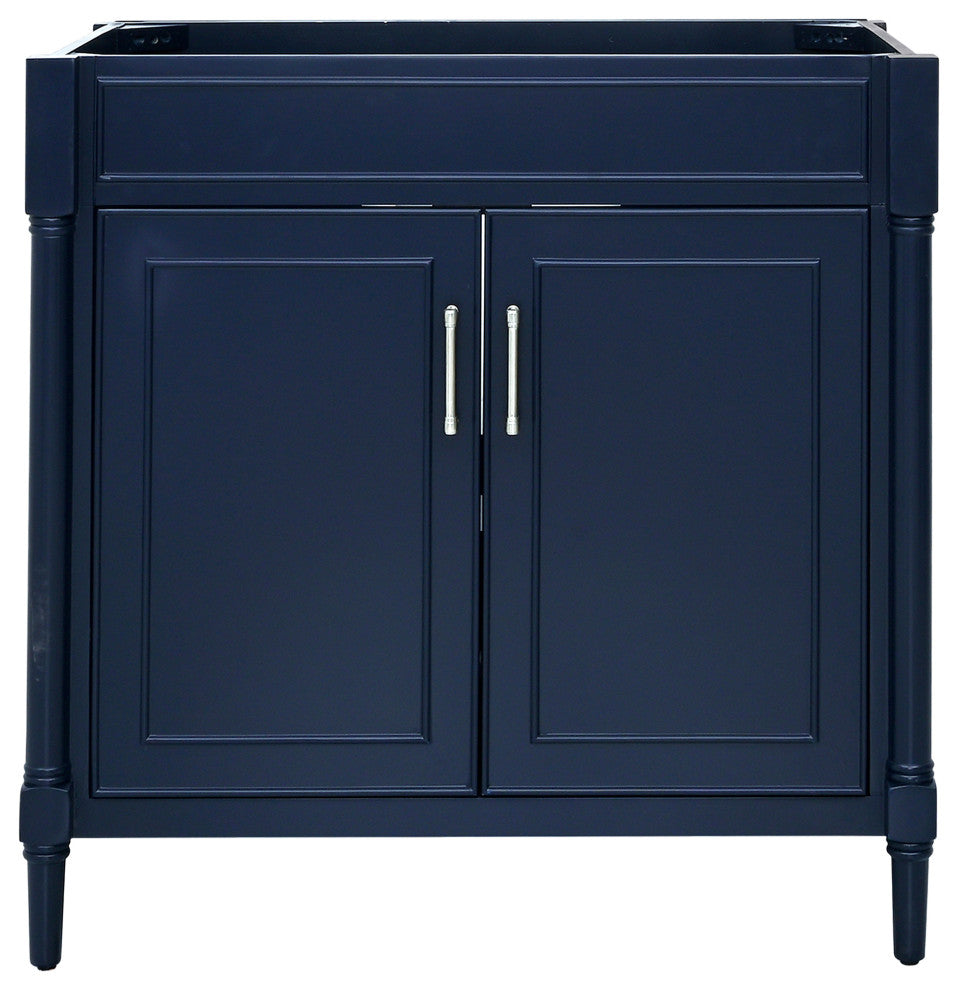 Avanity Bristol 36 in. Vanity Only in Navy Blue