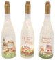 Set of 3, Assorted 12.5" Battery Operated Spinning Water Bottles
