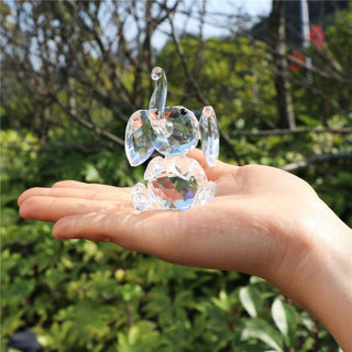 Crystal Cute Elephant Figurine