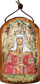 Icon Saint Elena Wooden Ornament