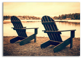 At the Lakes by Edward M. Fielding, Print on Canvas, Ready to Hang