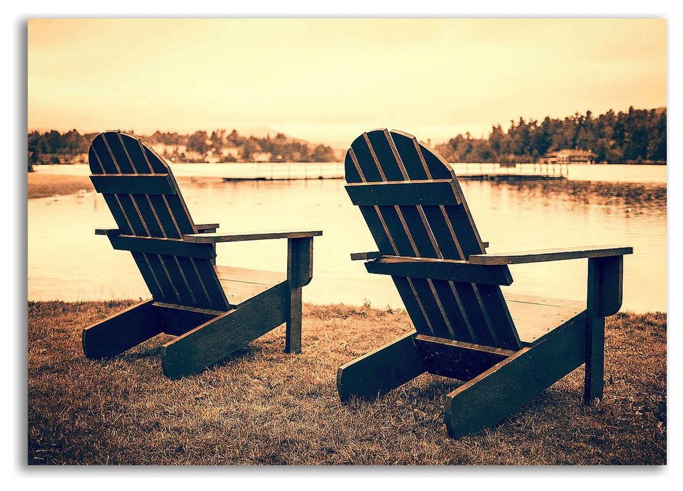 At the Lakes by Edward M. Fielding, Print on Canvas, Ready to Hang