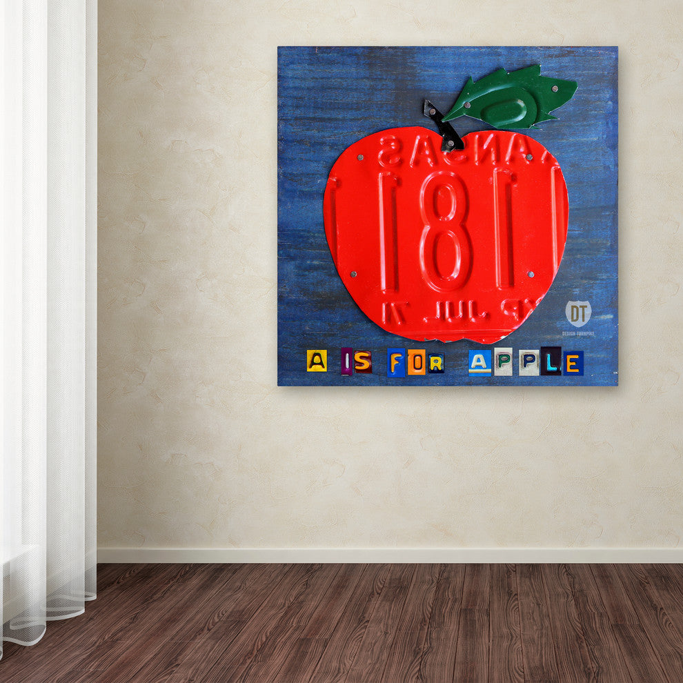 "Apple" Canvas Art by Design Turnpike