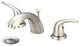 Accent Two Handle Widespread Bathroom Faucet, PVD Brushed Nickel