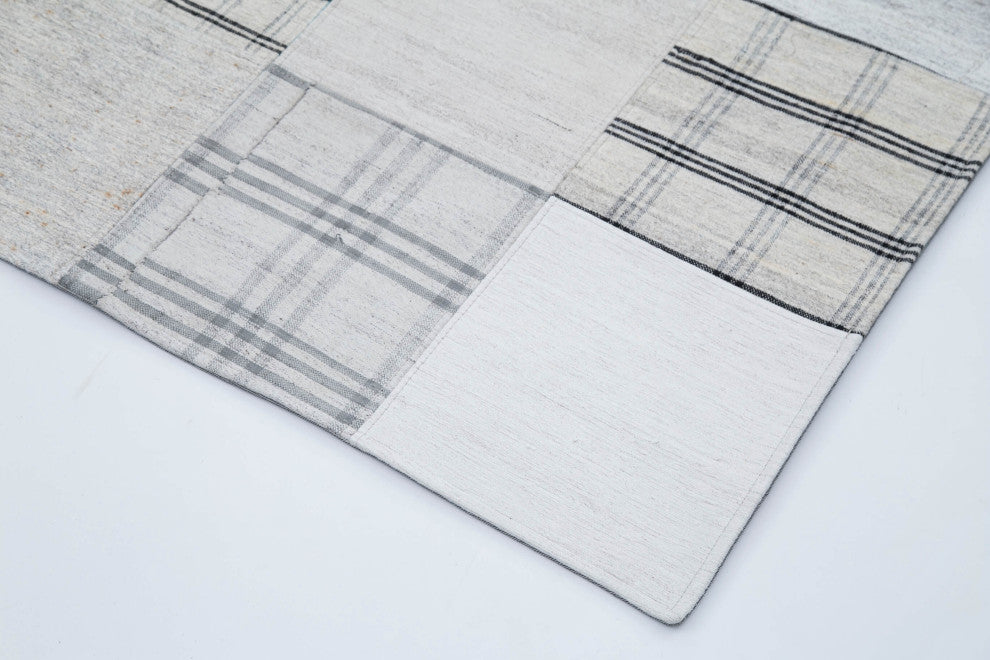 Rug N Carpet - Handmade Turkish 8' 0'' x 10' 0'' Unique Patchwork Kilim Rug
