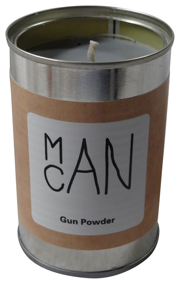 Mancan Candle Gun Powder Scent