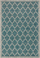 Trebol Moroccan Trellis Textured Weave Indoor/Outdoor Area Rug