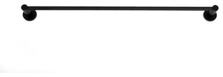 Italia Florence Series Matte Black 4-Piece Bathroom Accessory Set