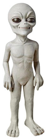 Small Out of This World Alien Statue
