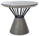Safavieh Darien Concrete Accent Table Dark, Grey