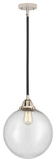 Beacon Mini Pendant, Black Polished Nickel, Seedy, Seedy