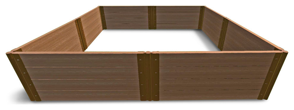 Tool-Free Classic Sienna Raised Garden 8'' x 8'' x 22" - 2" Profile