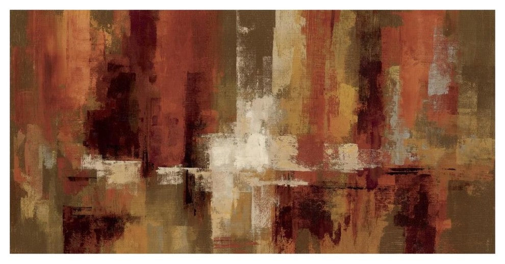 "Castanets" Digital Paper Print by Silvia Vassileva, 74"x38"