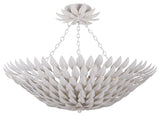 Crystorama Lighting Group 517_CEILING Broche 6 Light 25"W - Matte White