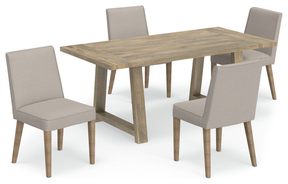 Bartow / Whitley 5-Piece Dining Set