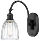 Innovations 518-1W-BK-G442-LED 1-Light Sconce, Matte Black