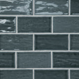 Marin 2.5" x 5" Ceramic Wall Tile, Midnight Tide (60-pack/5.38 sqft.)