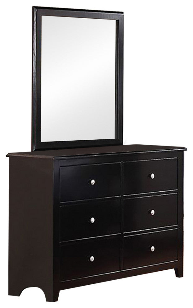 Classic Black Dresser