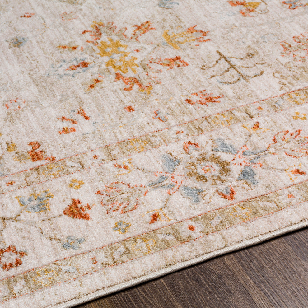 Avant Garde AVT-2311 Traditional Rust/Gray 7'10"x10'3" Area Rug