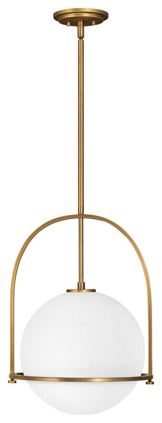 Hinkley Somerset Pendant Light, Heritage Brass, Large