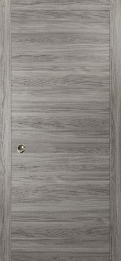 Sliding Pocket Door 36 x 80 & Hardware Frames | Planum 0010 Ginger Ash