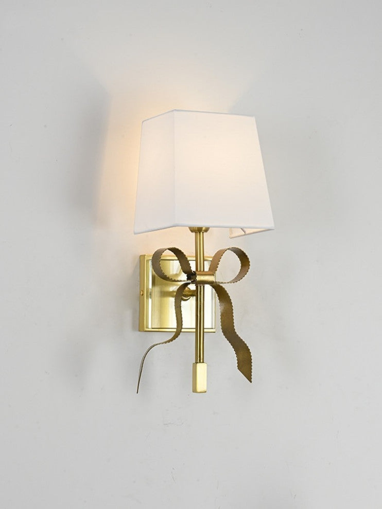 Paterna | Retro LED Copper Wall Light, White