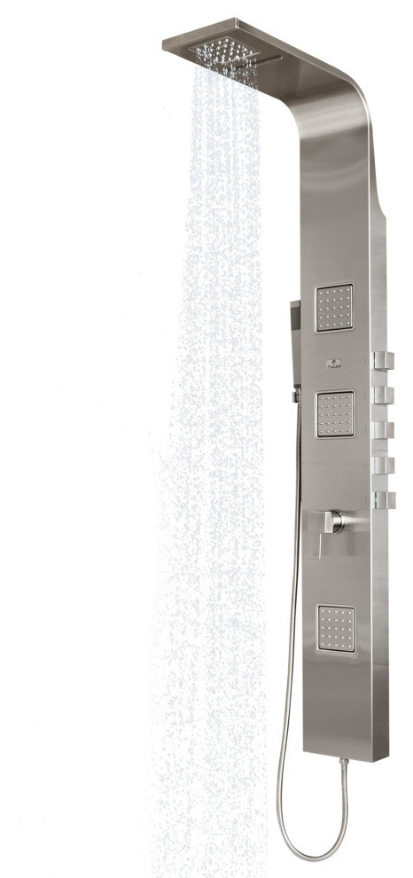 Pulse 1034 Waimea Shower System - Brushed Stainless Steel