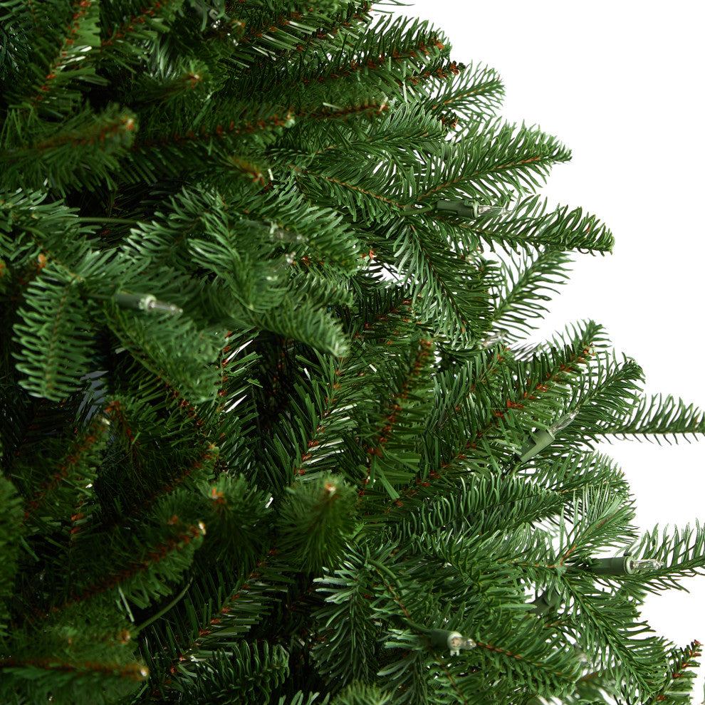6' South Carolina Spruce Artificial Christmas Tree With 400 White Warm Lights