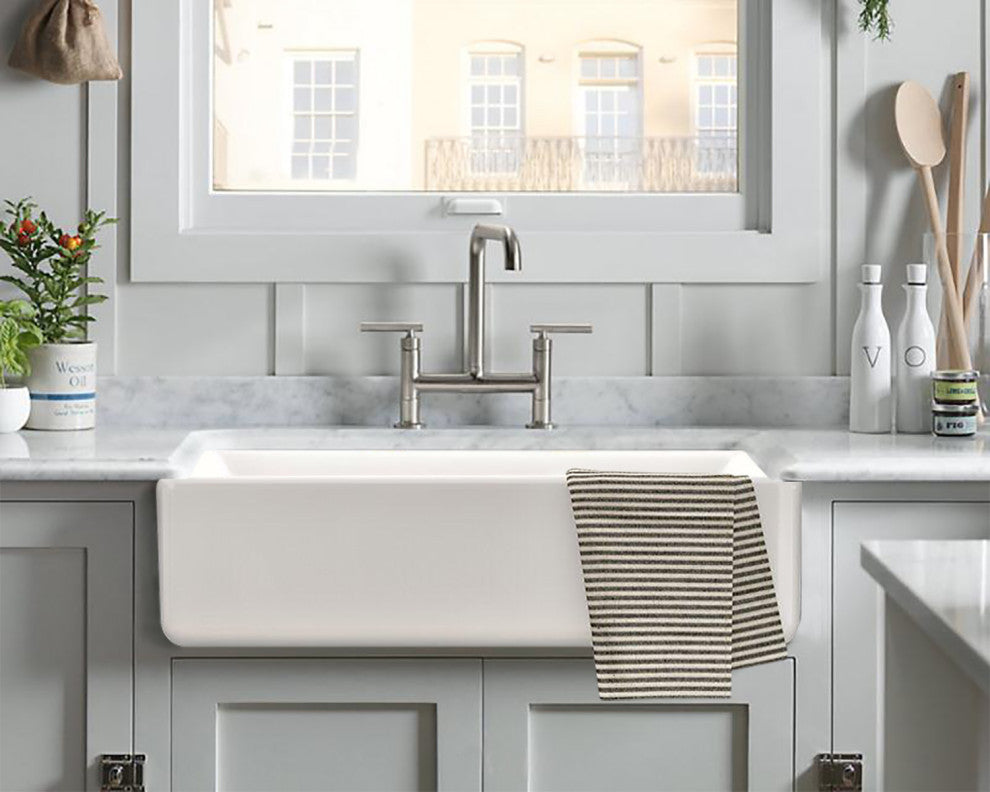 Fireclay 30"Lx20"W Kitchen Sink