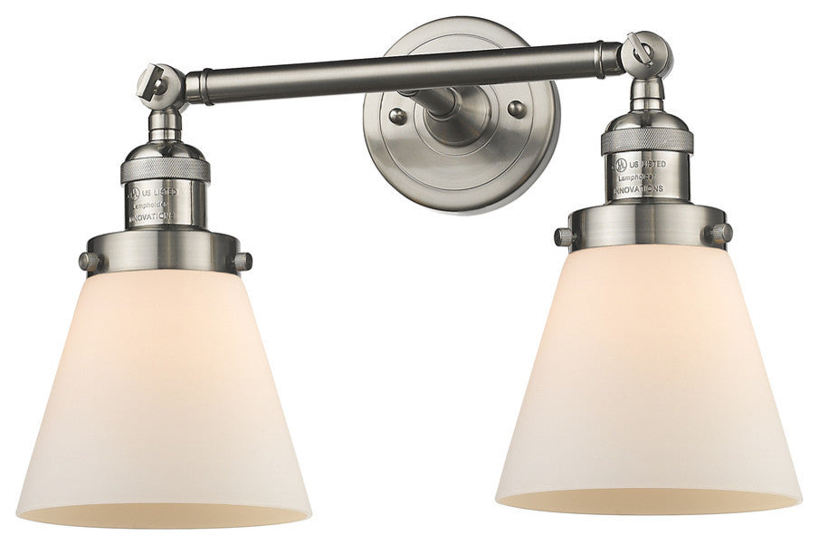 Innovations Lighting 208-Sn-G61-Led 2 Light Dimmable Led Bathroom Fixture