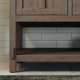 The Betsy Bathroom Vanity, Brown, 54", Single Sink, Freestanding