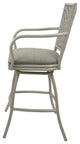 Outdoor Indoor Counter 26", 30" or Extra Tall 34" Bar Stool, Knobbly Taupe, 30"