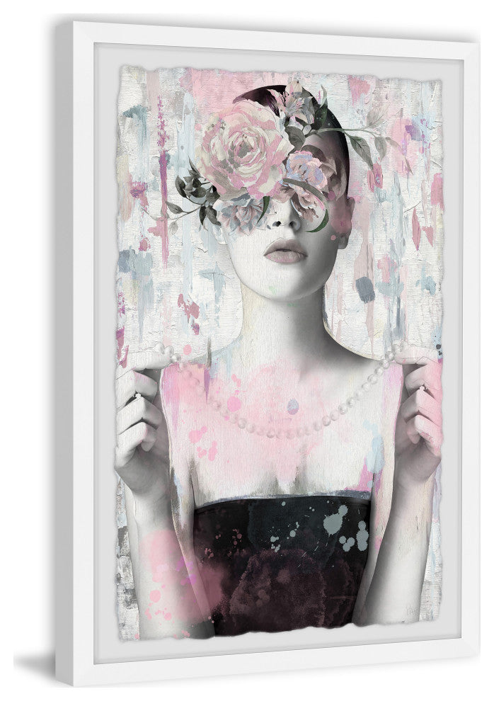 "Luxe and Lavish" Framed Painting Print, 24"x36"