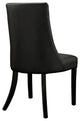 Modern Contemporary Kitchen Dining Side Chair Black